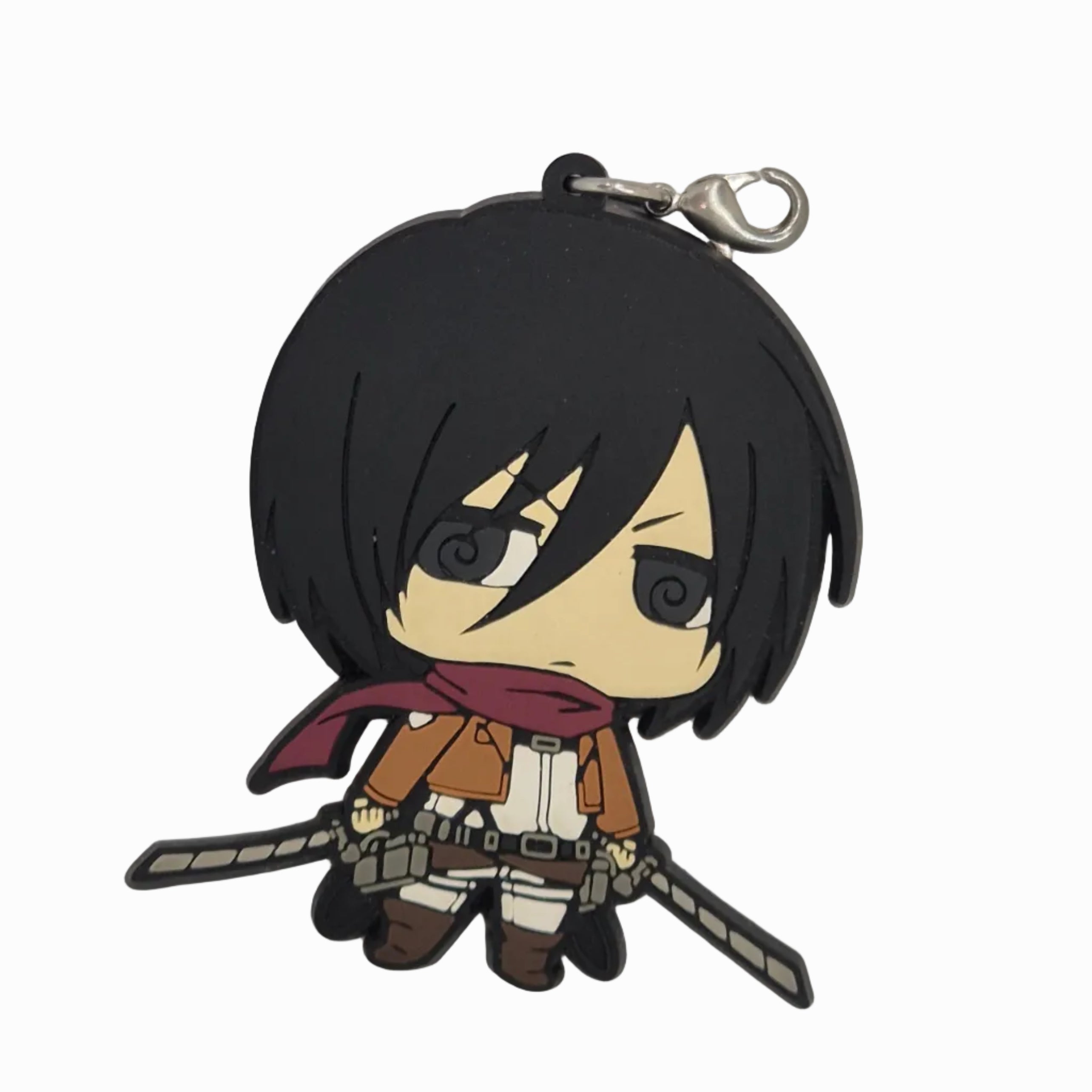 Attack on Titan Deformed Series Attack on Titan Chimi Rubber Straps JP by Bandai