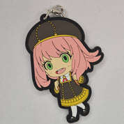 Spy X Family Deformed Style Character RUbber Keychain