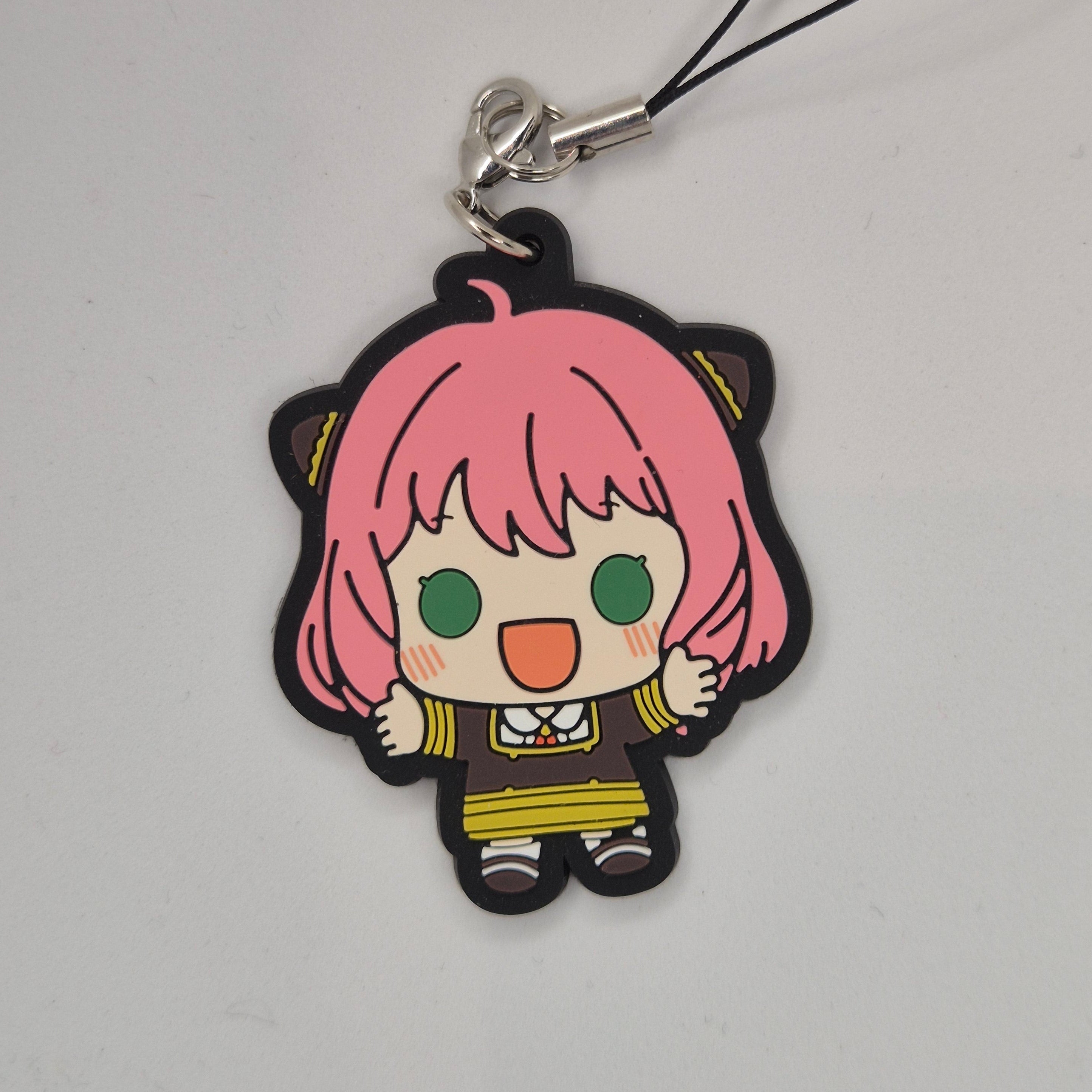 Spy X Family Chibi Style Rubber Character Keychain