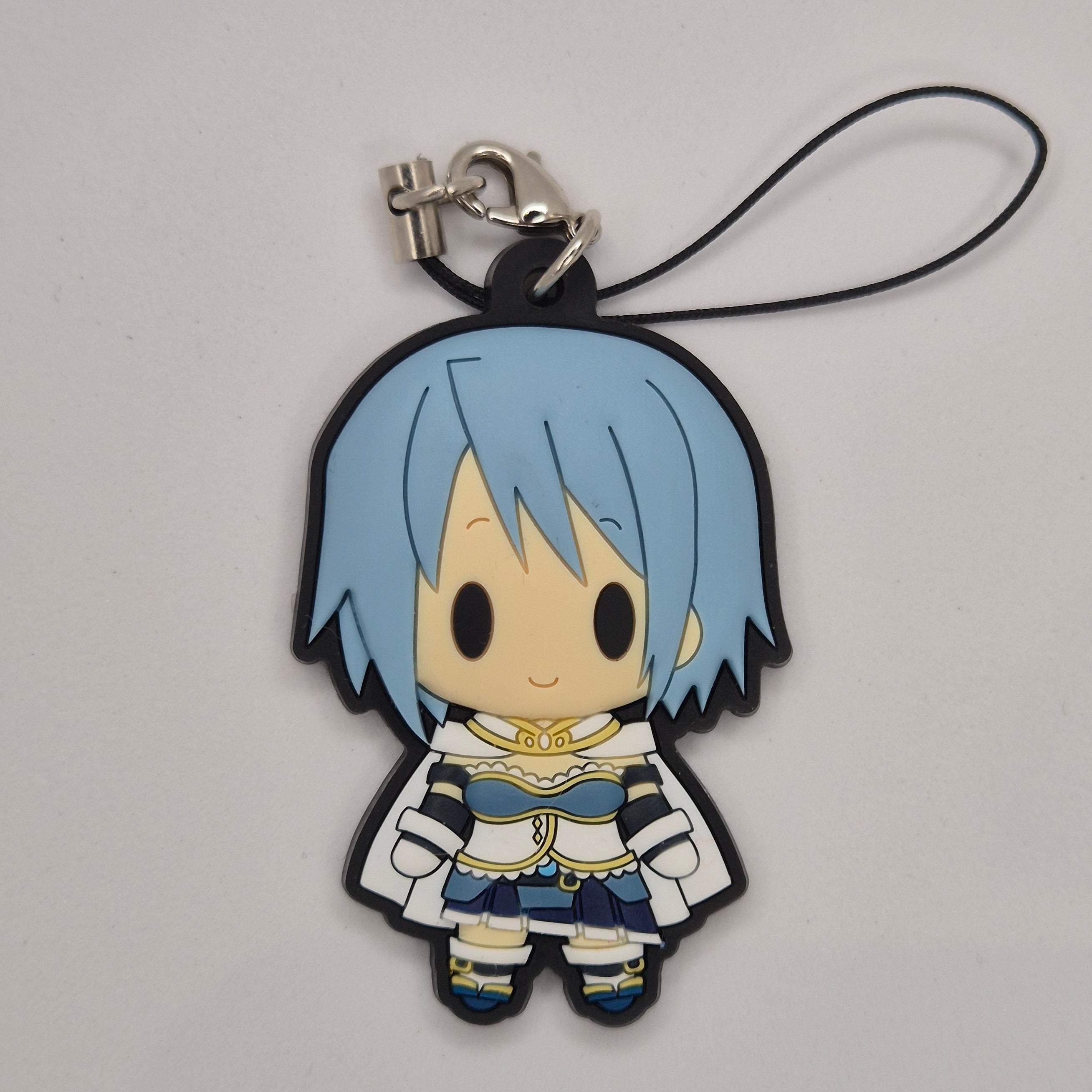 Puella Magi Madoka Magica Maitou's Sayaka Rubber Keychain