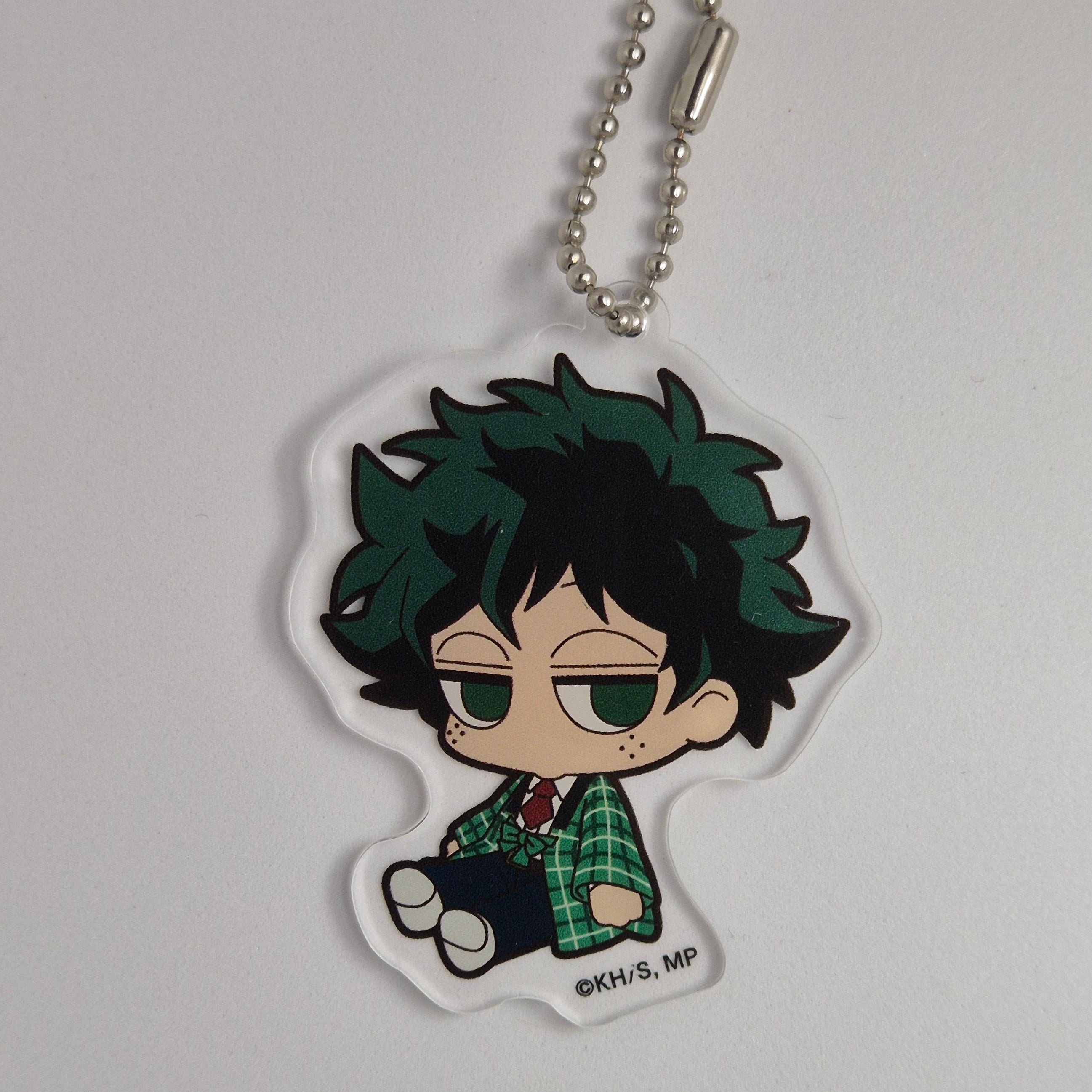 My Hero Academia Deku Yurutto Darun Rubber Keychain