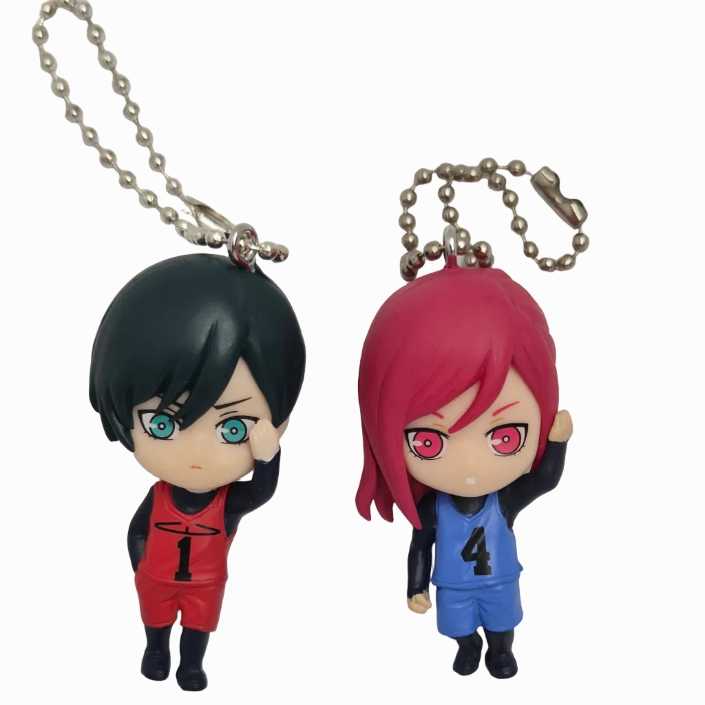 Blue Lock Figutto Character Mascot Keychain Gashapon