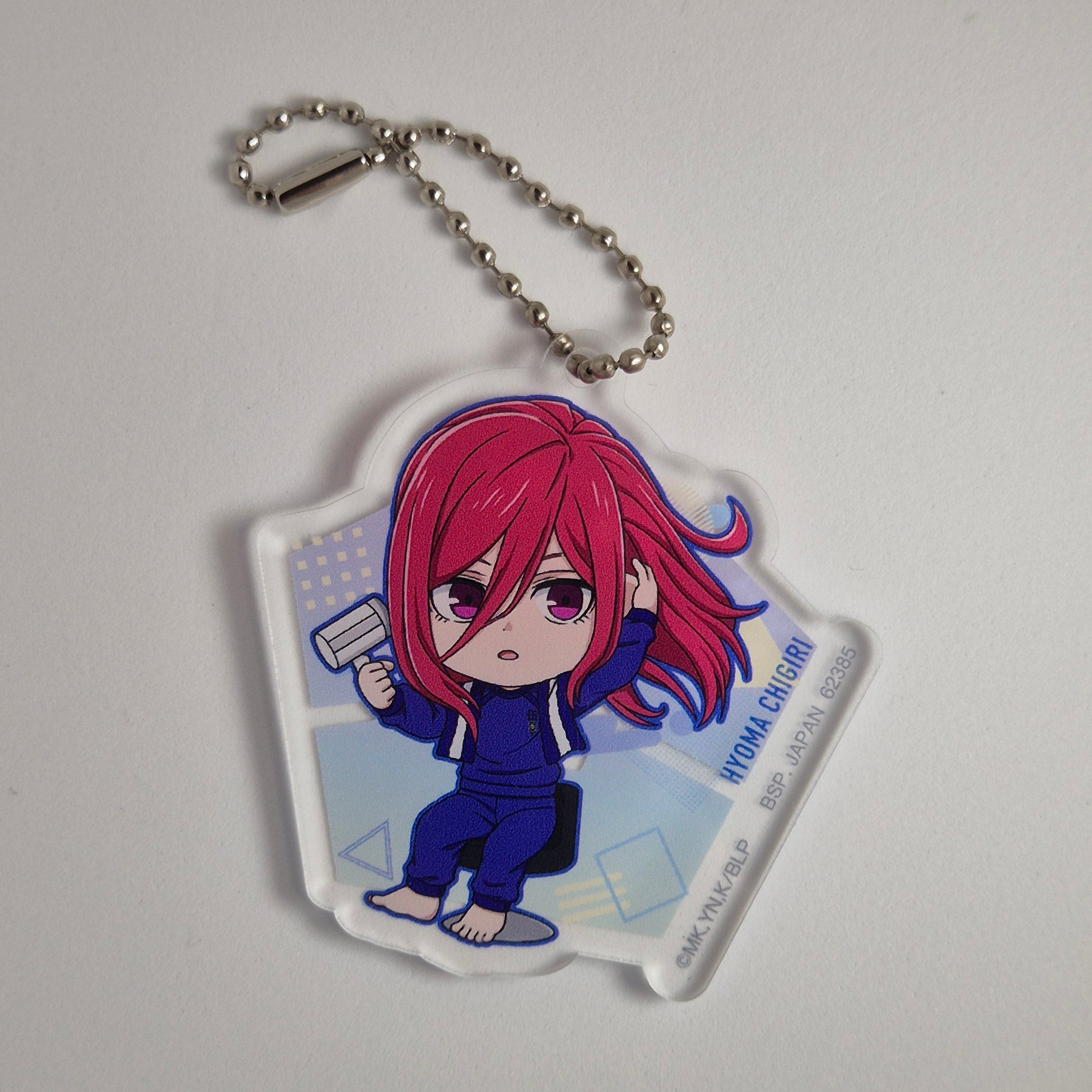 Blue Lock Ichiban Kuji prize J Acrylic Keychain Gashapon
