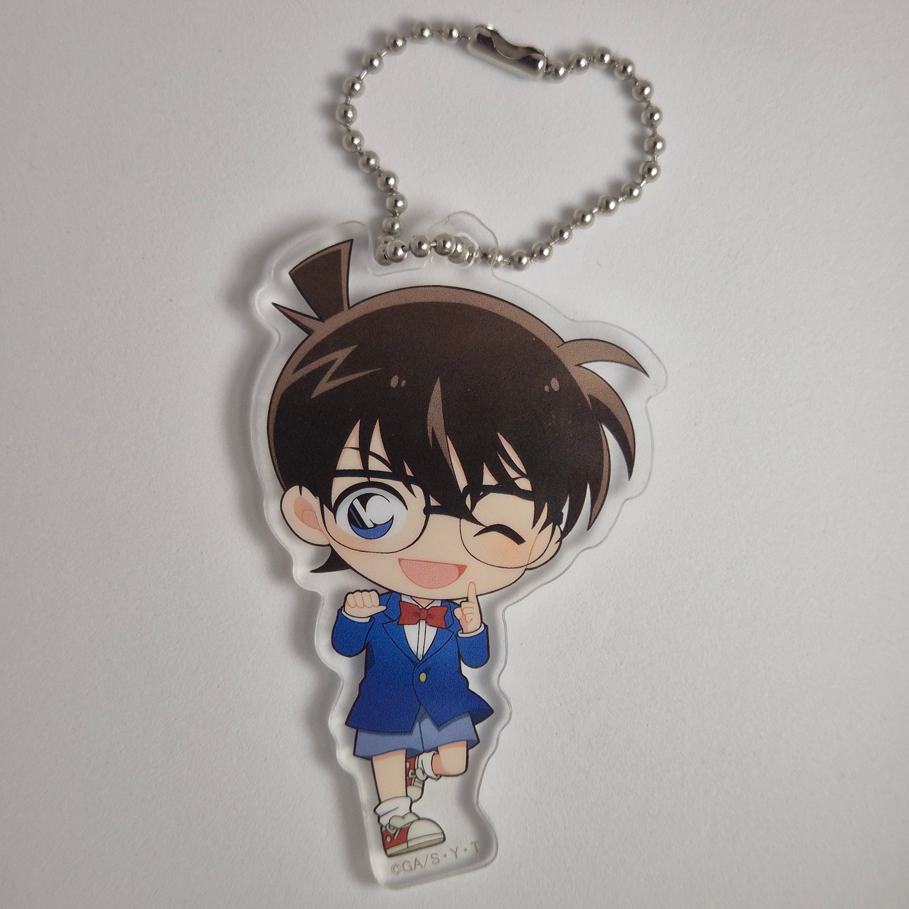 Conan Case Closed Conan Acrylic Keychain Gashapon