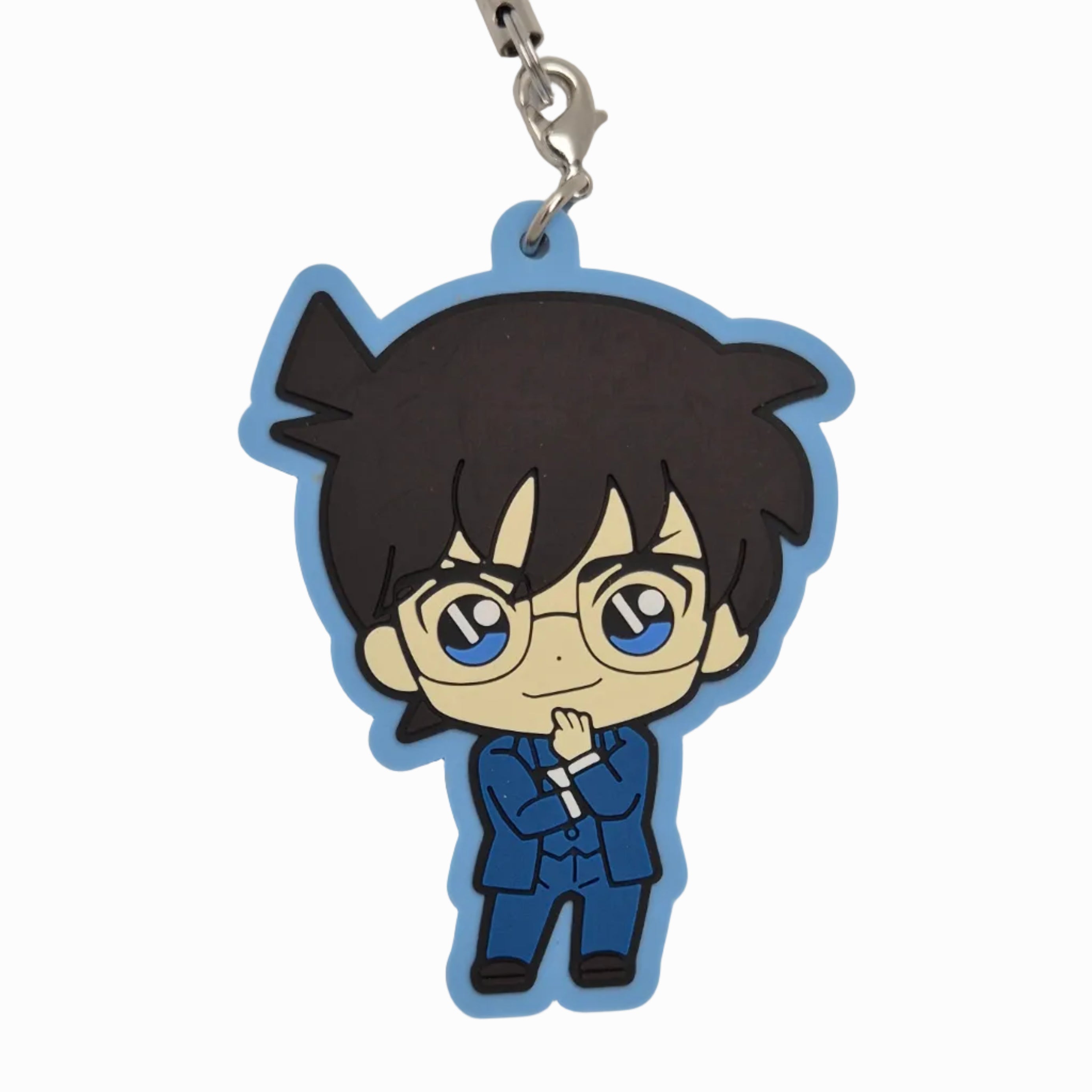 Conan Case Closed Conan Rubber Keychain Gashapon
