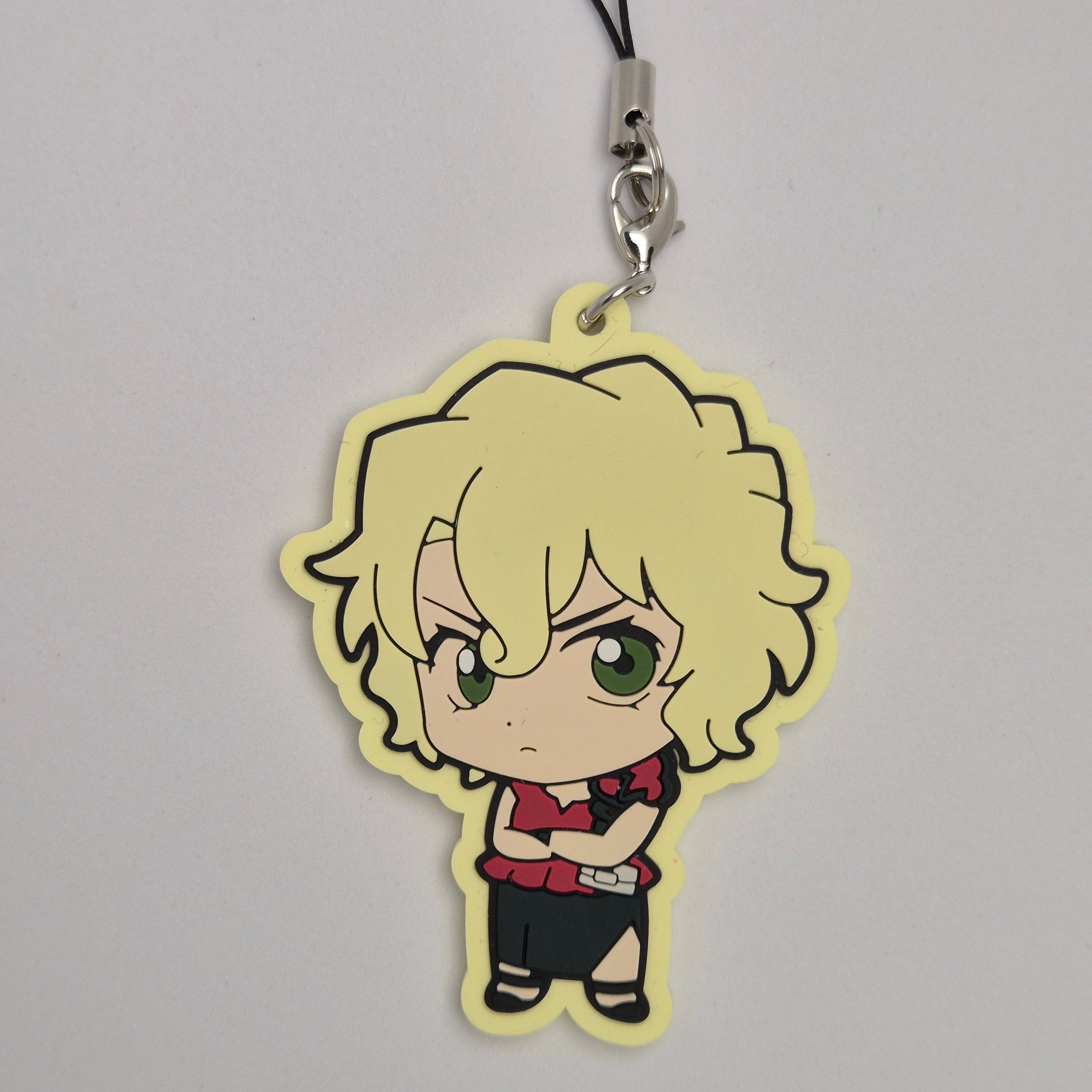 Conan Case Closed Mary Sera Red Party Collection Mascot Rubber Keychain Sega Kuji