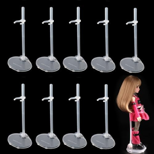 Transparent Doll Stand