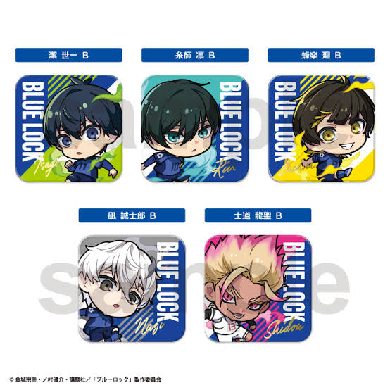 Blue Lock Square Coaster Blind Bag (1 Random Coaster)