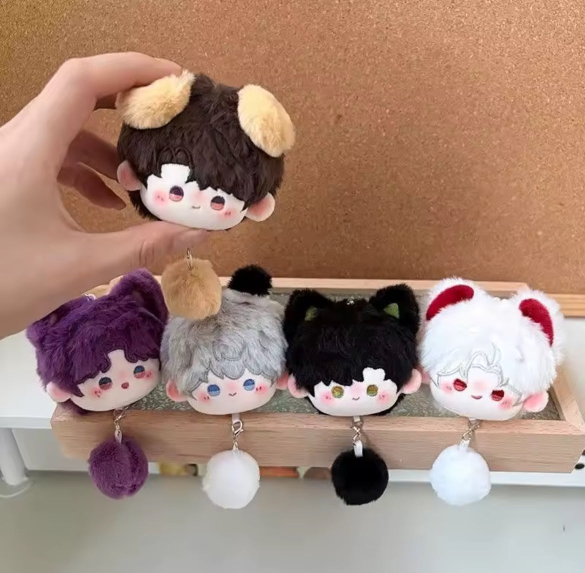 Love and Deepspace pompom Plush Keychain