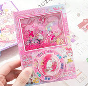 Sanrio Shaker Notebooks My Melody and Kuromi