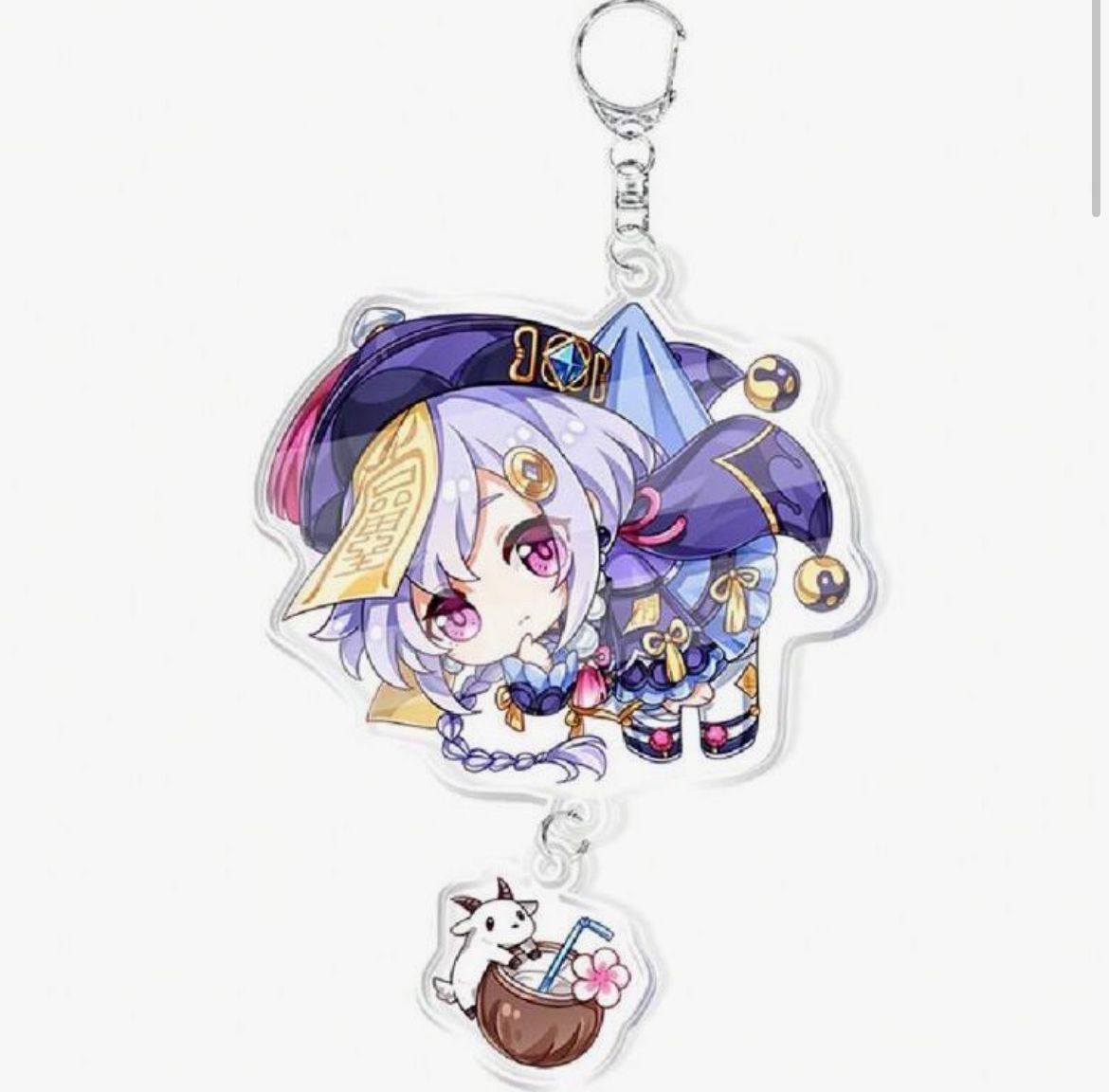 Genshin Impact Qiqi Acrylic Keychain