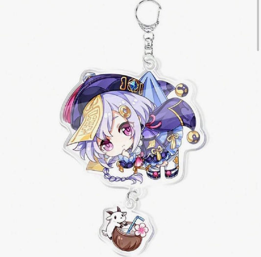 Genshin Impact Qiqi Acrylic Keychain