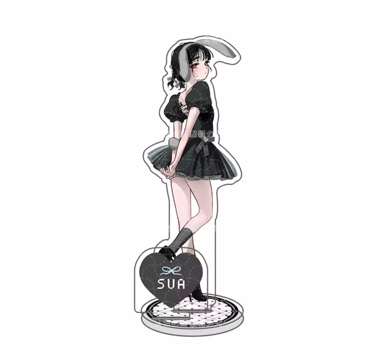 Alien Stage Bunny Themed Acrylic Stands