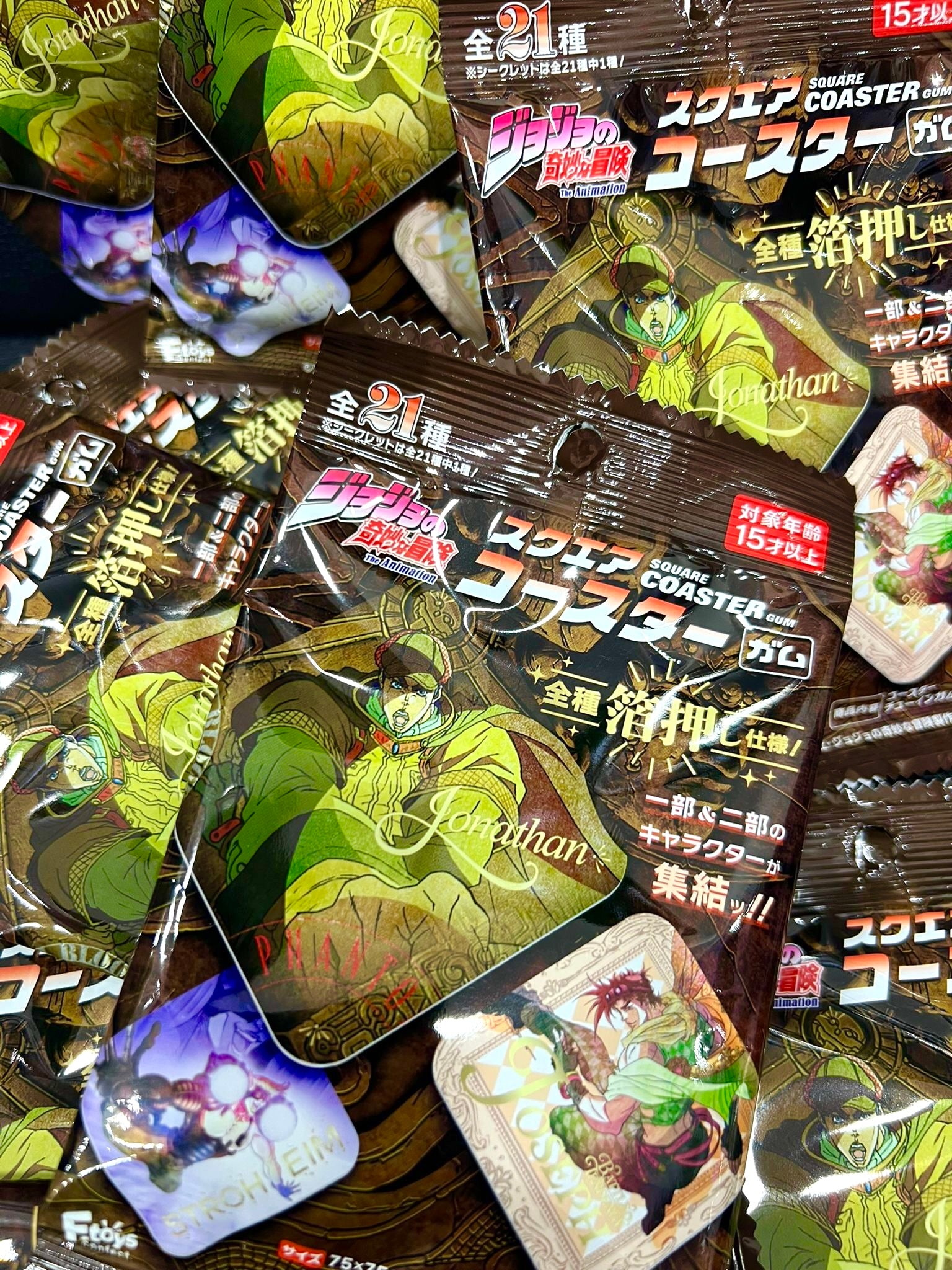 Jojo’s Bizarre Adventures Official Collector Coaster Blind Bag (1 random Coaster)