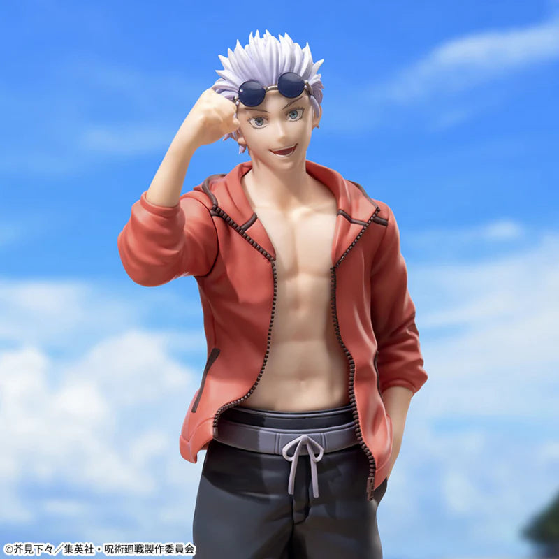 Jujutsu Kaisen Gojo and Geto Beach Set of two figures by Sega (RARE)