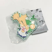 Digi Charat Official Rubber Mascot Keychain Gashapon JP Koge Donbo Kamichama Karin