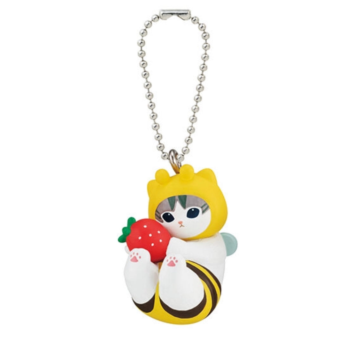 Mofusand Bee Gachapon Keychain Figure