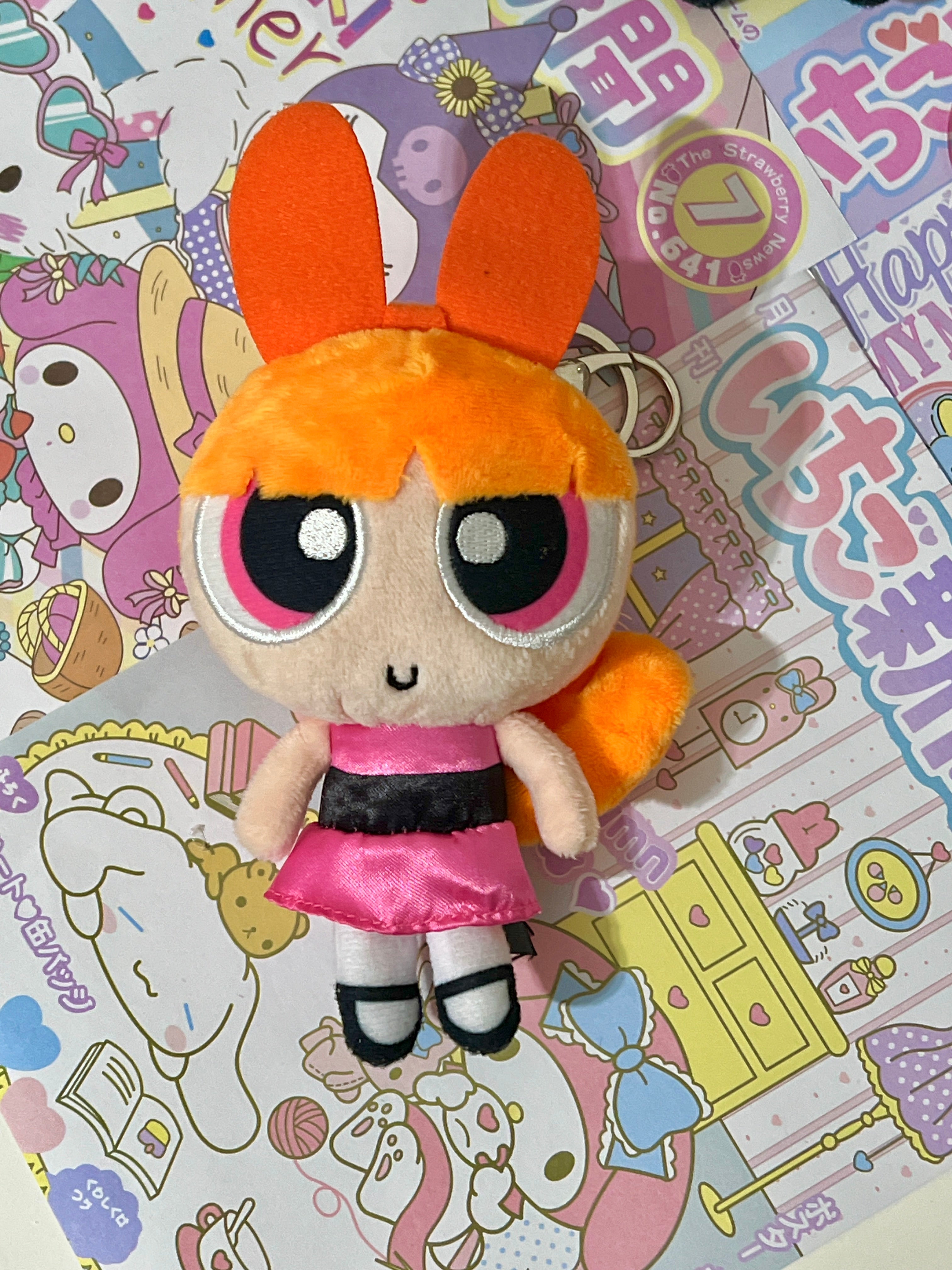 Powerpuff Girls Original Plush Keychains
