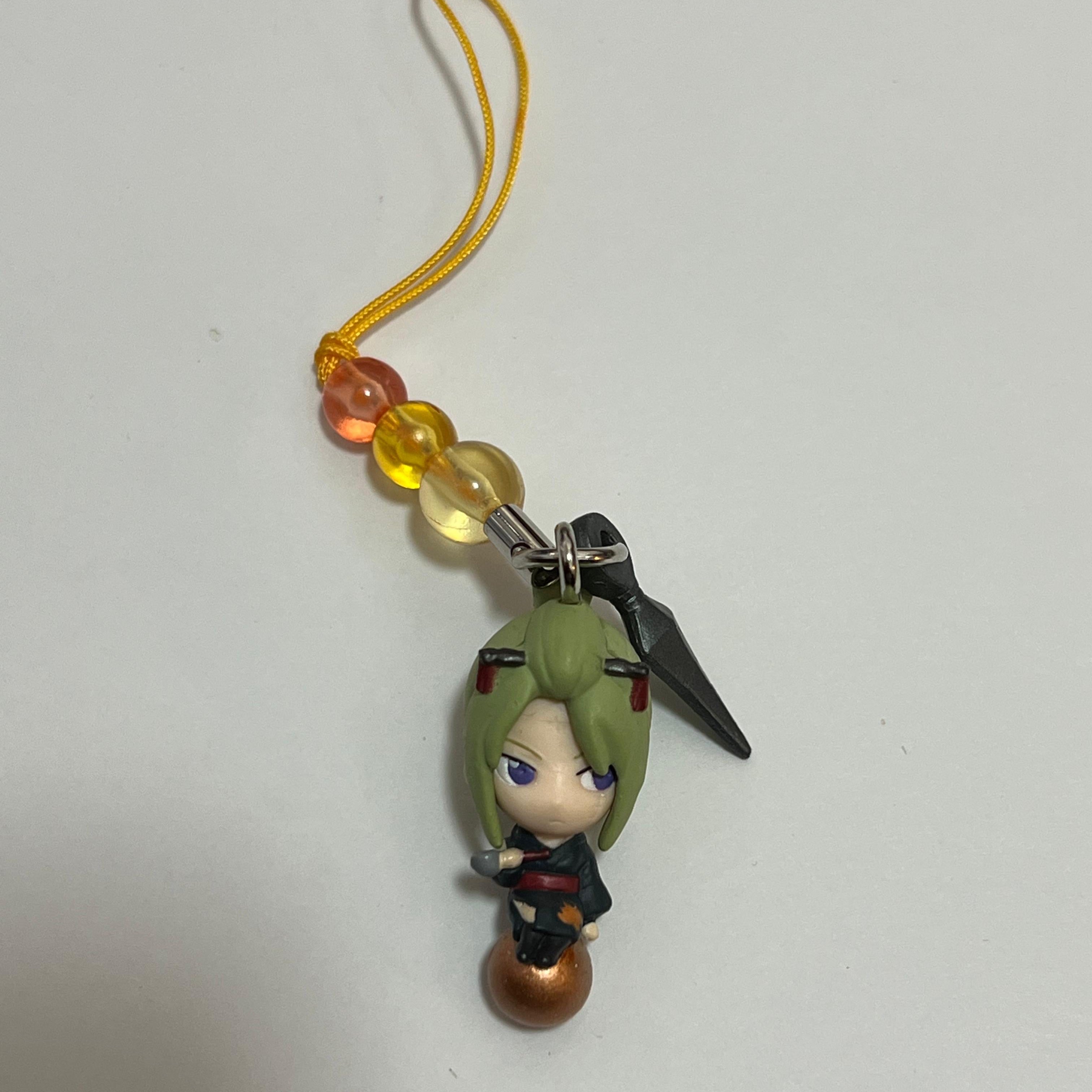Gintama Beads Mascot Tsukuyo strap mini figurine keychain