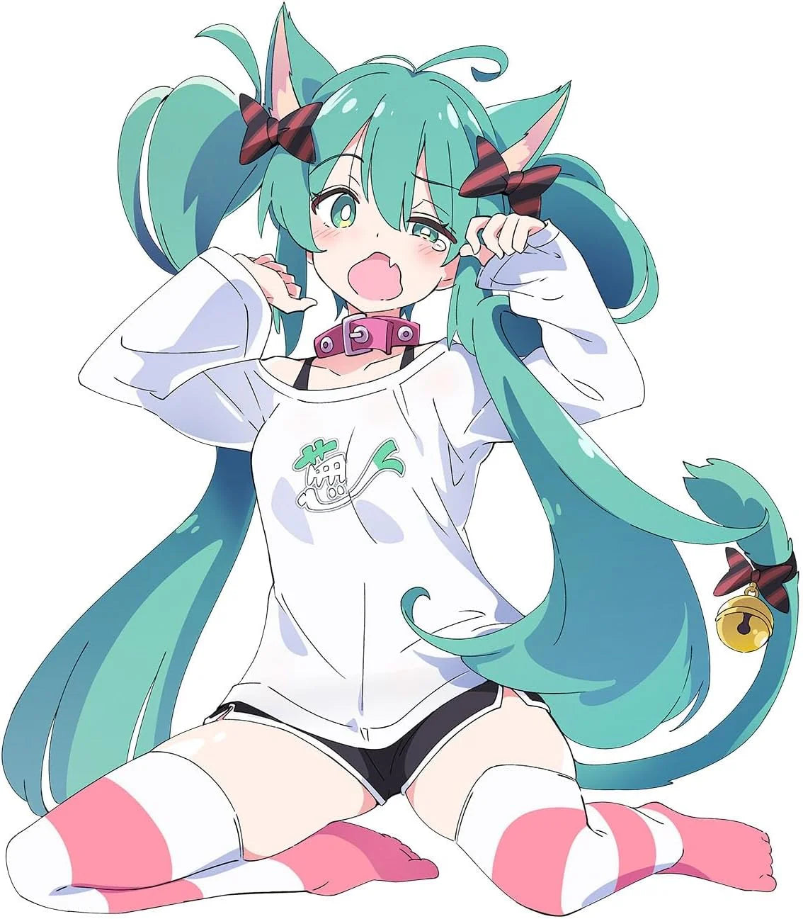 Vocaloid Hatsune Miku Desktop Cute figure