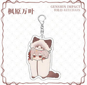Genshin Impact Cute Cosplay Acrylic Keychains