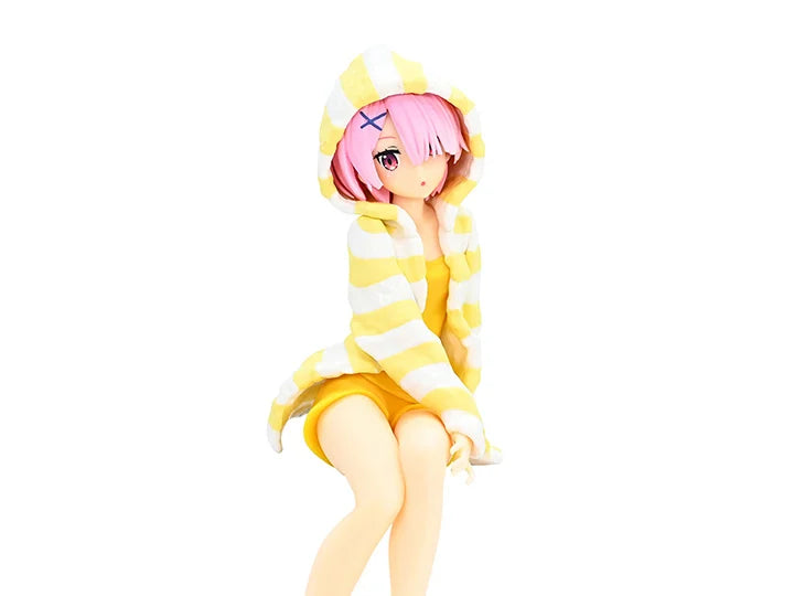 Re:Zero Starting Life in Another World Ram (Room Wear Yellow Color Ver.) Noodle Stopper Figure BY FURYU