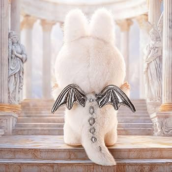 Pop Mart The Monsters Zimomo Angel In Clouds Collector Labubu Figure (RARE)