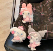 Sanrio Pink Dreaming Angel Cupid Plush keychains