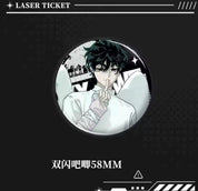 Alien Stage x March Monster Fanmade Ivan Holographic Pin
