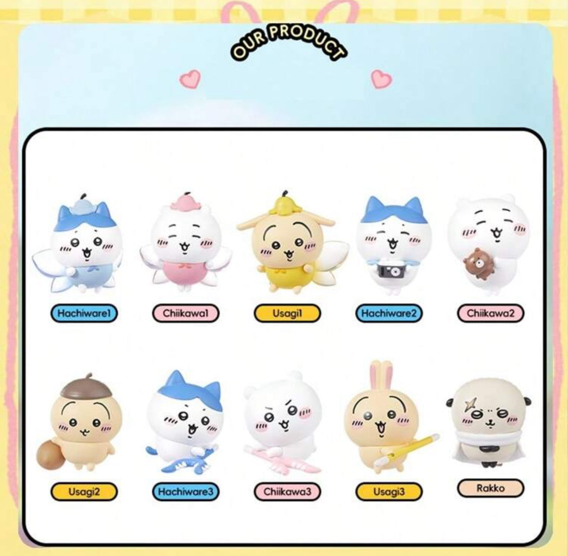 Chiikawa Fairy Blind Box Figures by Miniso