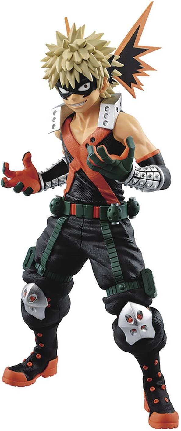OPEN BOX My Hero Academia Banpresto Texture Bakugo Katsuki Figure