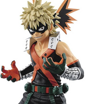 OPEN BOX My Hero Academia Banpresto Texture Bakugo Katsuki Figure