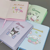 Sanrio A5 My Melody Kuromi Cinnamoroll Pocchaco Notebooks