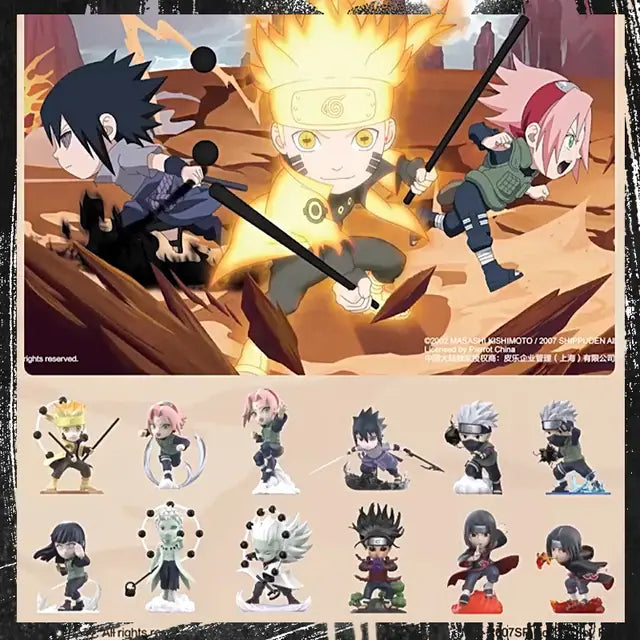 Naruto Blind Box figures by Popmart