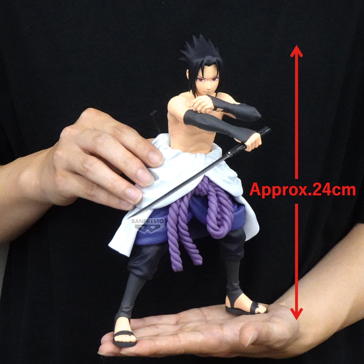 Naruto Shippuden Sasuke Uchiha Grandista 2026 Shirtless Version by Bandai