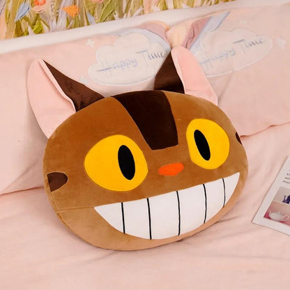 Studio Ghibli: Cat bus and Jiji Pillows
