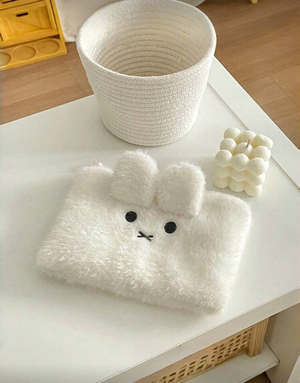 Miffy Fluffy Plush Pouch Makeup Bag
