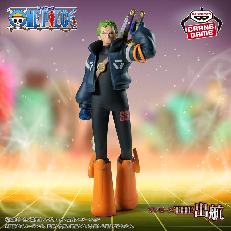 One Piece Zoro Egghead version figure by Bandai