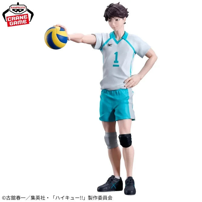 OPEN BOX Haikyu!! Toru Oikawa 20cm Figure by Bandai
