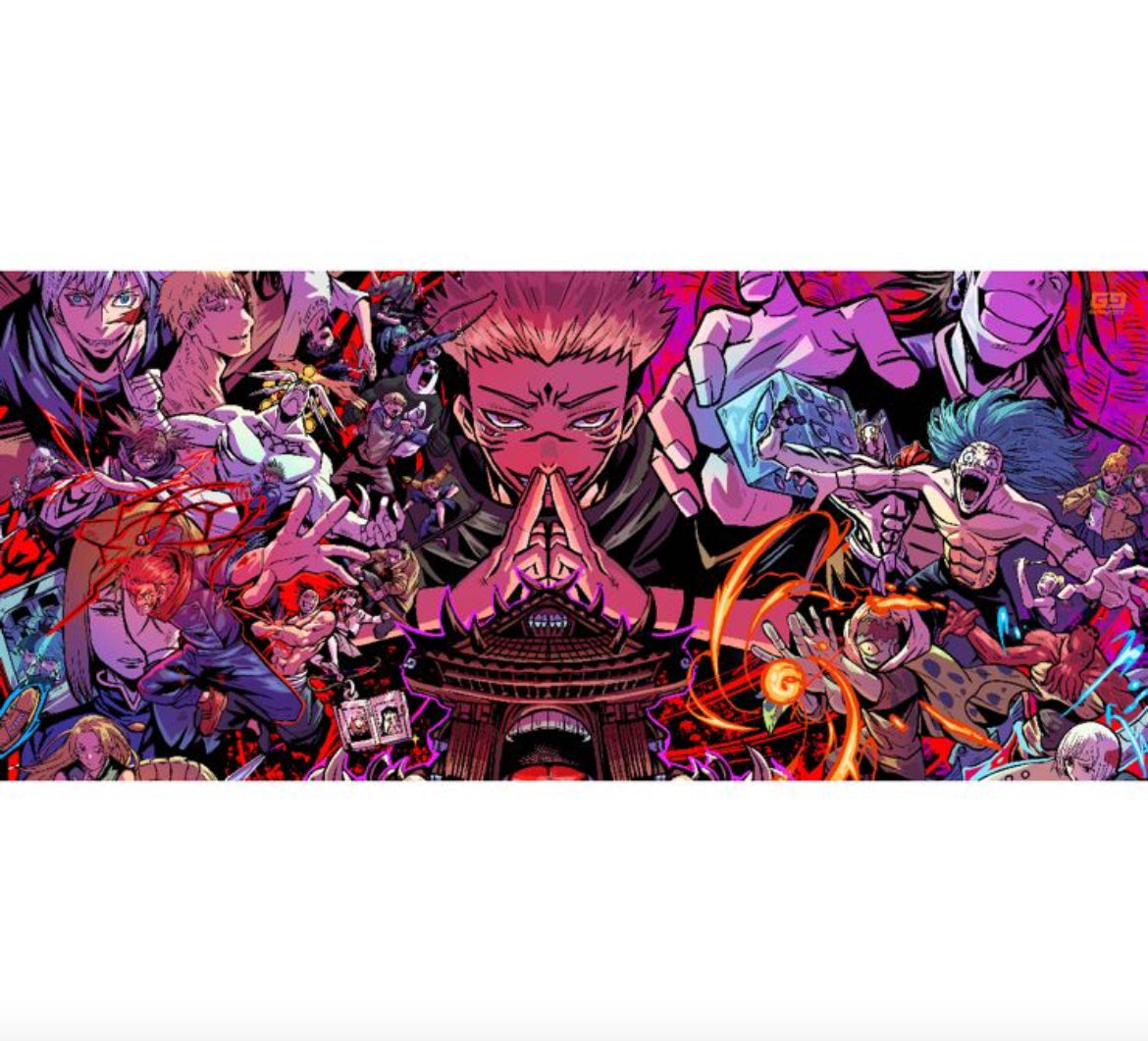 Jujutsu Kaisen HD Premium Mousepad by Gigadget.lbe