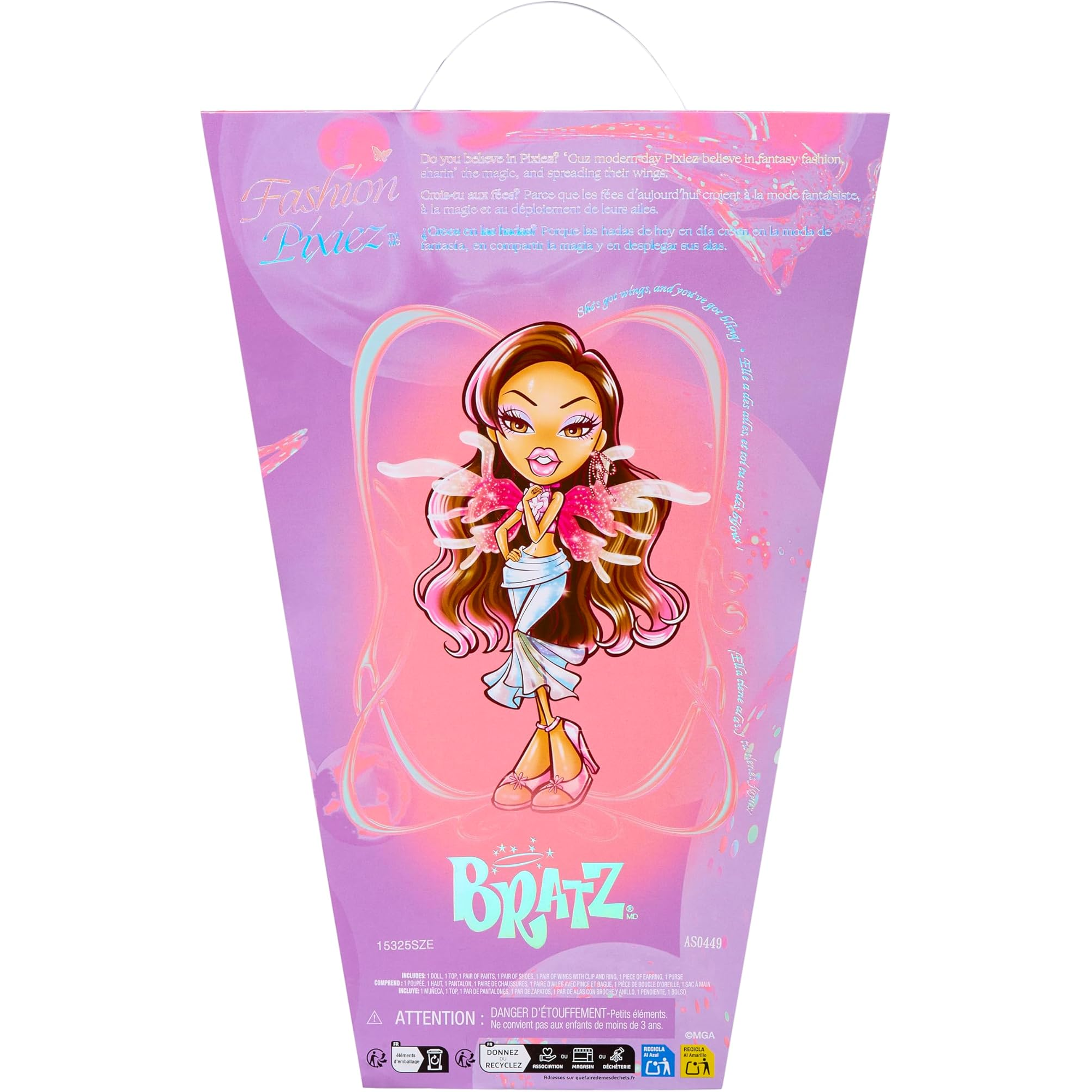 Bratz Magic Pixiez Yasmin Fashion Doll