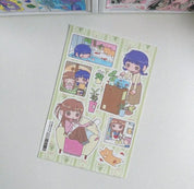 Anime Kawaii Gamer y2k Cybercore Sticker Sheets (7 Designs)
