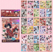 A5 Japanese Retro Style 90s Y2K Anime and Electronics Sticker book 800+ stickers/book