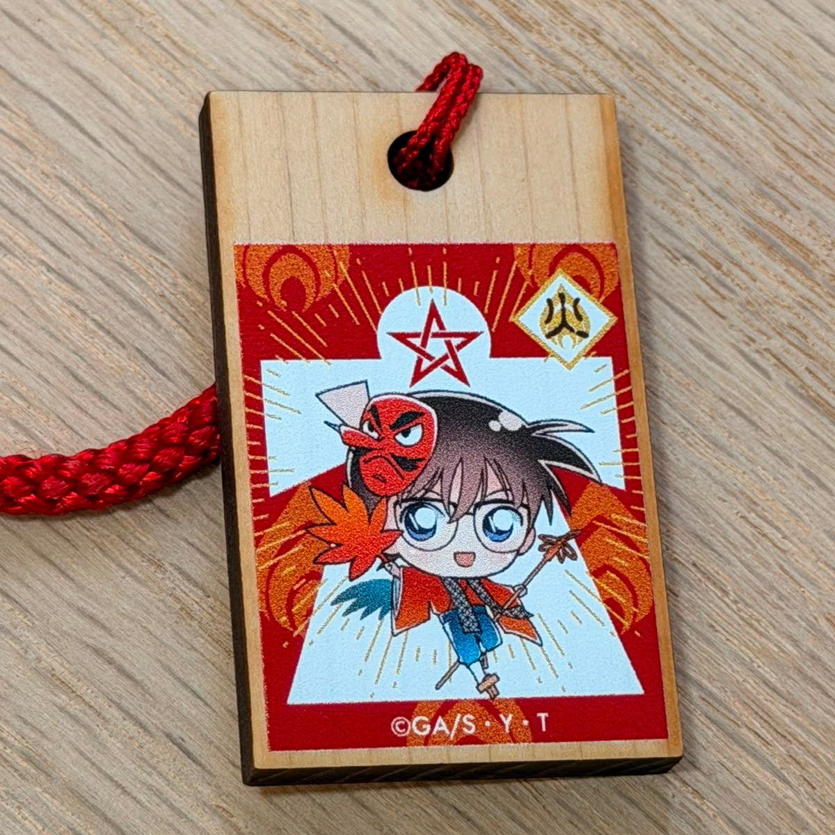 Detective Conan Edogawa Conan omikuji charm