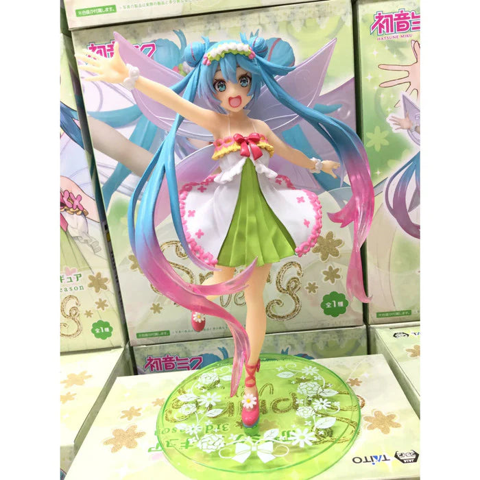 OPEN BOX Vocaloid - Hatsune Miku Spring Version 3 Easter Bunny Figure