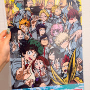 My Hero Academia Ichiban Kuji Offical Poster by Bandai