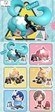 Vocaloid Watch Out! Series Blind Box Figures