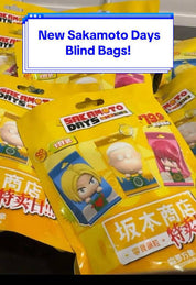 Sakamoto Days Official Takeout Bag Blind Bag Mini Figures (1 random Blind Bag)