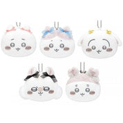 Chiikawa Momonga Ribbon Mirror Plush Keychain JP
