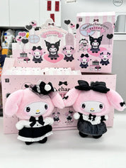 Sanrio Sister's Outfit Tea Day Blindbox My Melody Kuromi My Sweet Piano Plush Keychains by Toptoy